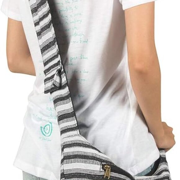 Hobo Shoulder Bag Messenger Casual Everyday Large Hippie Market Thick Functional - Picture 4 of 7